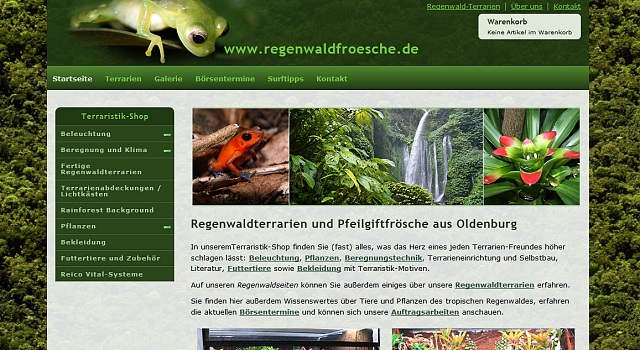 webdesign regenwaldterrarien